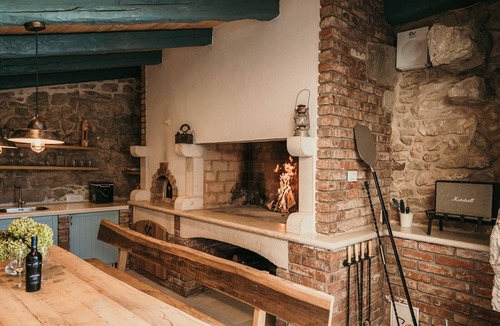 Tribalj Villa | Rustic stone villa with private heated pool near Crikvenica