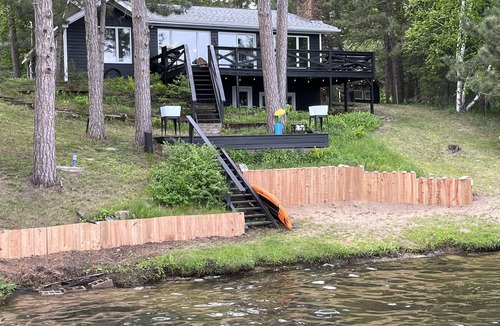 Pequot Lakes Cabin | Rustic Up North on Big Water