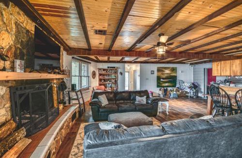 Valley House | Rustic Valley Cottage with Swim Dock on Lake Harding