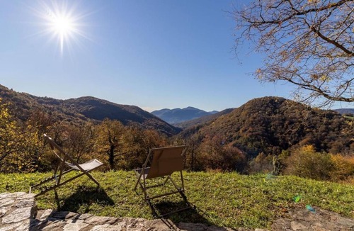 Aranno Ski Chalet | Rustico "Casa Chris" with endless mountain views
