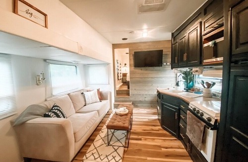 Graford House | RV There Yet? Lake view at PK.