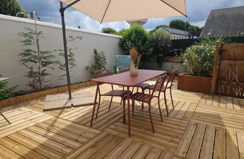 Vouvray House | Séjour vigne et château Vouvray - Maison terrasse