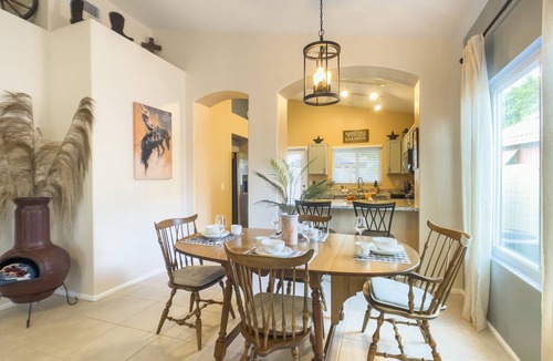 Estrella Vista House | Saddle In & Kick Back: Old West Charmer w/King Bed and Putting Green