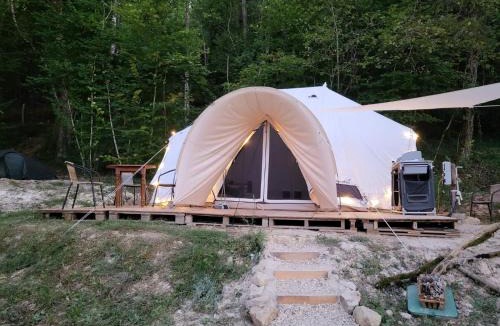Segonzac Other | Safari Tent DeLuxe - La Bohème - on Campsite in Saint Robert, Camping Florecer
