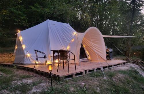 Segonzac Other | Safari Tent DeLuxe - La Bohème - on Campsite in Saint Robert, Camping Florecer