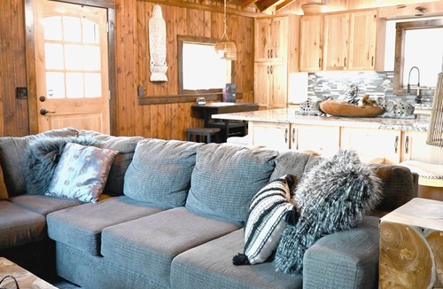 Fall River House | Safari-Theme Lodge w/Hot Tub at Fall River Lake for Family, Hunting or Fishing!