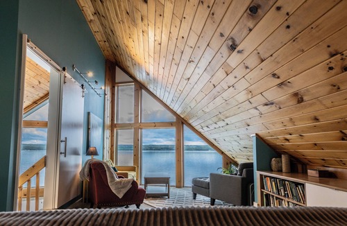 Town of Ledyard House | Sail Away Home: Serenity Awaits with Sprawling Sunset Views