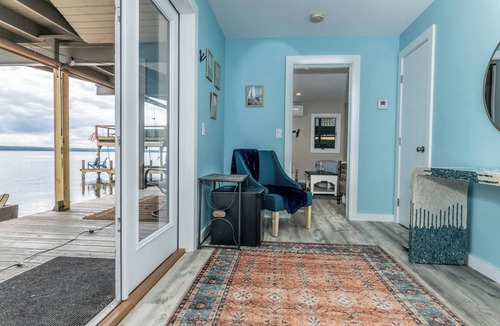 Town of Ledyard House | Sail Away Home: Serenity Awaits with Sprawling Sunset Views