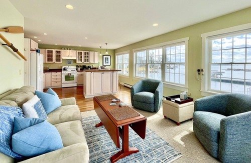 Boothbay Harbor Apartment | Sail Loft: Oceanfront Apartment on a Pier.