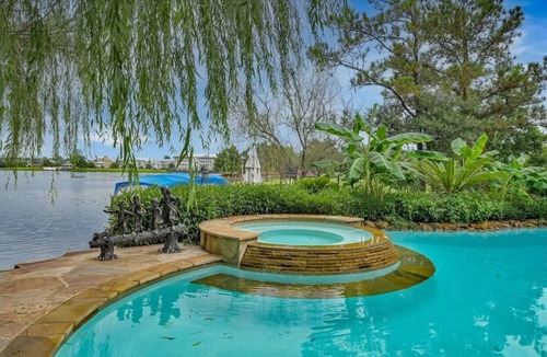 Panther Creek House | Sail to Hughes Landing, Waterway, or Pavilion. Heated Pool, Jacuzzi, & Cinema