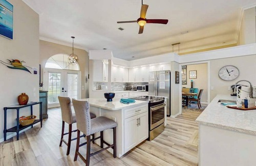 Burnt Store Isles House | Sailboat-Access Waterfront Retreat with Sunset Pool Living