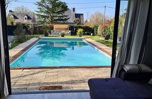 Saint-Andre-des-Eaux Villa | SAINT ANDRE DES EAUX - House with a pool for 6 people