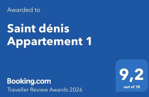 Nord - Gare Apartment | Saint dénis Appartement 1