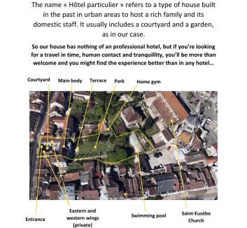 Auxerre Bed & Breakfast | Saint-Eusèbe Mansion - Hôtel Particulier St-Eusèbe