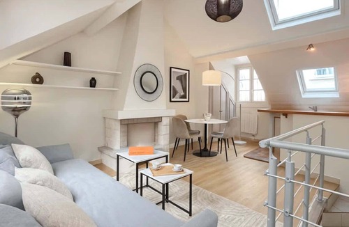 6th Arrondissement Apartment | Saint-Germain-des-Pres- Deluxe duplex for 5
