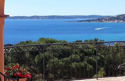 Plage de la Garonnette House | Sainte-Maxime: Panoramic sea view