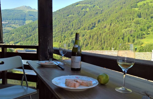 Saint-Jean Apartment | SaintJean/Grimentz (magic pass): Apartment overlooking the snow-covered 4000s