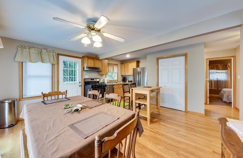 Paddock Lake House | Salem Vacation Home w/Dock: Steps to Paddock Lake