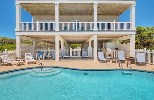 Plantation House | Salt Life: Expansive Beach Front Home, Private Pool, Pet Friendly