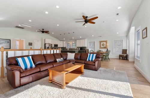 Monteray Shores House | Salty Sunsets: Hot Tub | 2 Kitchens | Pool Access