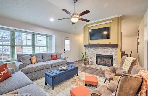 North San Antonio - SAT House | San Antonio Family Home w/Game Room & Fire Pit!