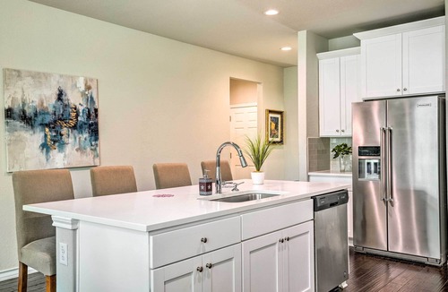 Wetmore House | San Antonio Vacation Rental w/Hot Tub, Yard!