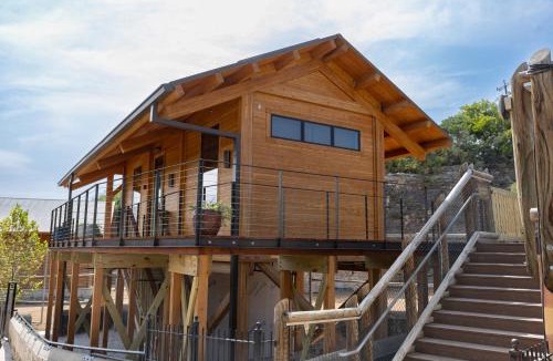 San Antonio Cabin | San Antonio Zoo - Spekboom Giraffe Lodge
