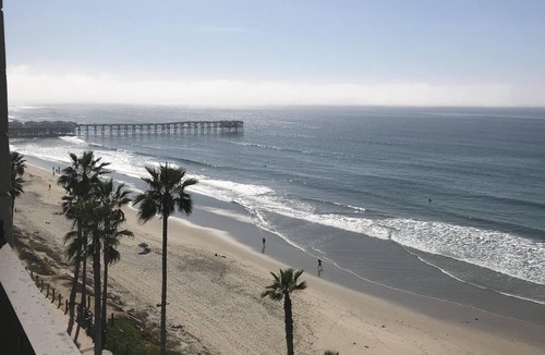 North Pacific Beach Condo | San Diego Beachfront/Oceanfront: 180 degree oceanfront view!