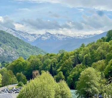 Lourdes Apartment | Sanctuary Belvedere Terrace & Mountain Panorama