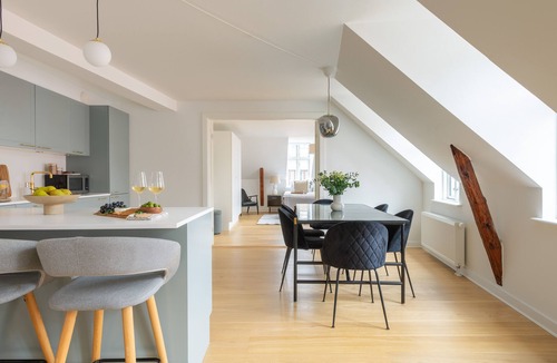 Copenhagen City Centre Apartment | Sanders Leaves - 2Bdr Apt with shared roof terrace