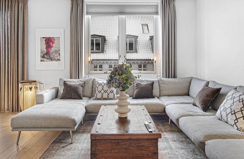 Indre By Apartment | Sanders Monarch - Nice 1-Bdr Apt with Balconies