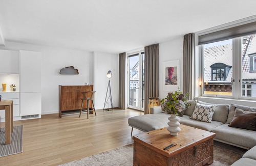 Indre By Apartment | Sanders Monarch - Nice 1-Bdr Apt with Balconies