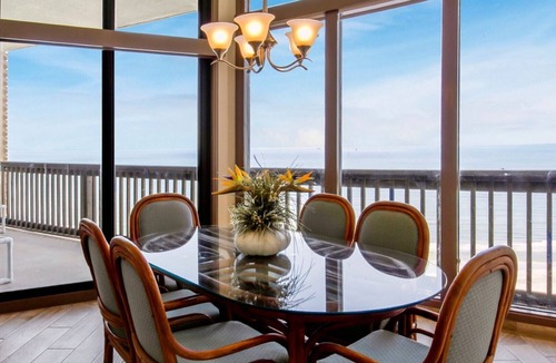 Port Aransas Condo | Sandpiper Condominiums 1209, Panoramic Gulf Views w/direct access to Mustang Island/Port A beaches.