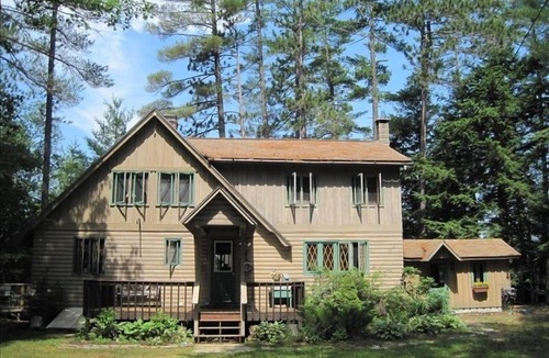 Stoneham Ski Chalet | Sandy Beach, Alpine Chalet on Peaceful, Private Pond