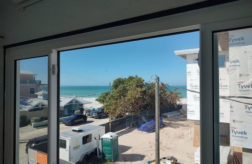 Holmes Beach Condo | Sandy Cheeks & Barefeet, Gorgeous interior Gulf beach Place, pool, on beach side