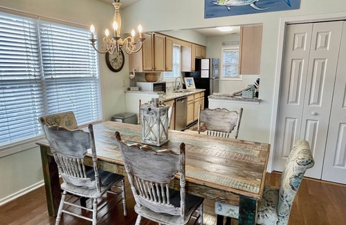 Surfside Beach House | Sandy Feet Retreat-1/2 Block to Beach, Pet Friendly, Wi-Fi & Optional GC Rental