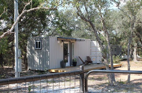 Bertram Cabin | Sans Cedar - Shipping Container Cabin 1