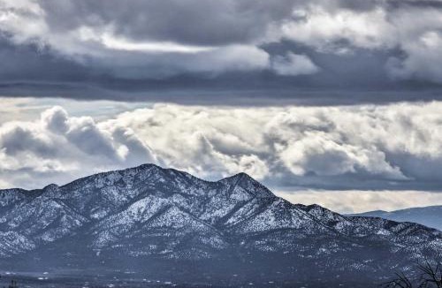 Eldorado at Santa Fe House | Santa Fe Desert Adobe Retreat - Mountain Views