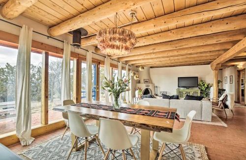 Eldorado at Santa Fe House | Santa Fe Desert Adobe Retreat - Mountain Views