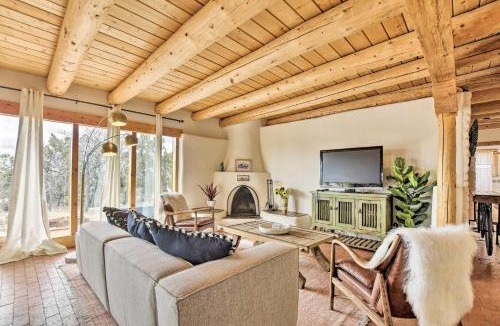 Eldorado at Santa Fe House | Santa Fe Desert Adobe Retreat - Mountain Views