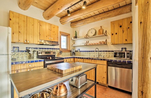 Eldorado at Santa Fe House | Santa Fe Desert Adobe Retreat - Mountain Views