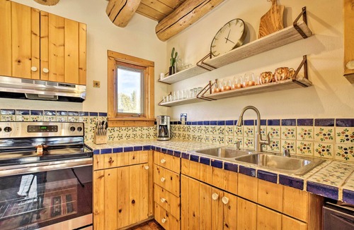 Eldorado at Santa Fe House | Santa Fe Desert Adobe Retreat - Mountain Views