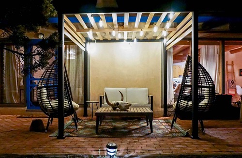 Eldorado at Santa Fe House | Santa Fe Desert Adobe Retreat - Mountain Views