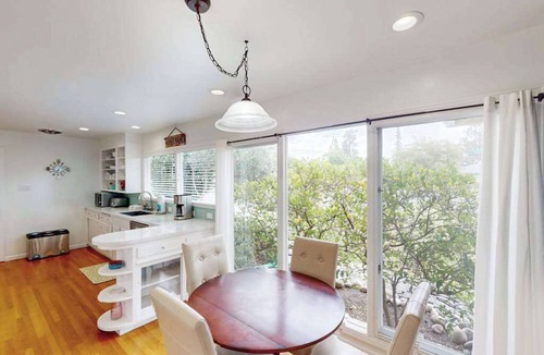 Junior College Neighborhood Association House | Santa Rosa Renovated Home with Fireplace & Private Patio