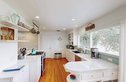 Junior College Neighborhood Association House | Santa Rosa Renovated Home with Fireplace & Private Patio
