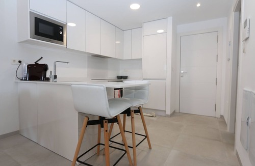 Santiago de la Ribera Apartment | Sanuk south facing balcony in Santiago de la Ribera