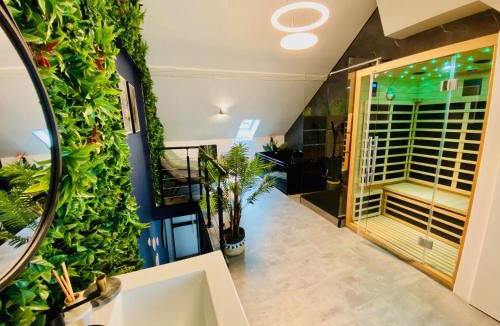 Sainte-Anne - Faubourg Noyon Apartment | Saphir Spa - Sauna Balnéo Chromothérapie Massage