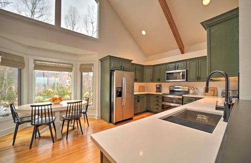 Sapphire House | Sapphire Retreat w/Views, Fire Pit, & Lake Access