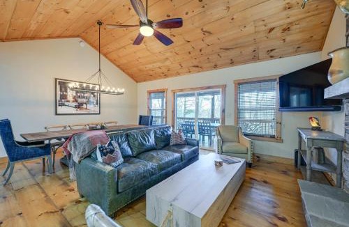 Deer Run House | Sapphire Valley Resort Cabin w/Fireplaces + Grill