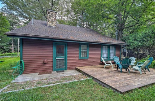 Saranac Lake House | Saranac Lake Cabin w/Beach Access